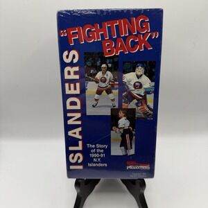 Vintage Islanders Fighting Back VHS Tape 1990-91‎ N.Y. Islanders Hockey Sealed